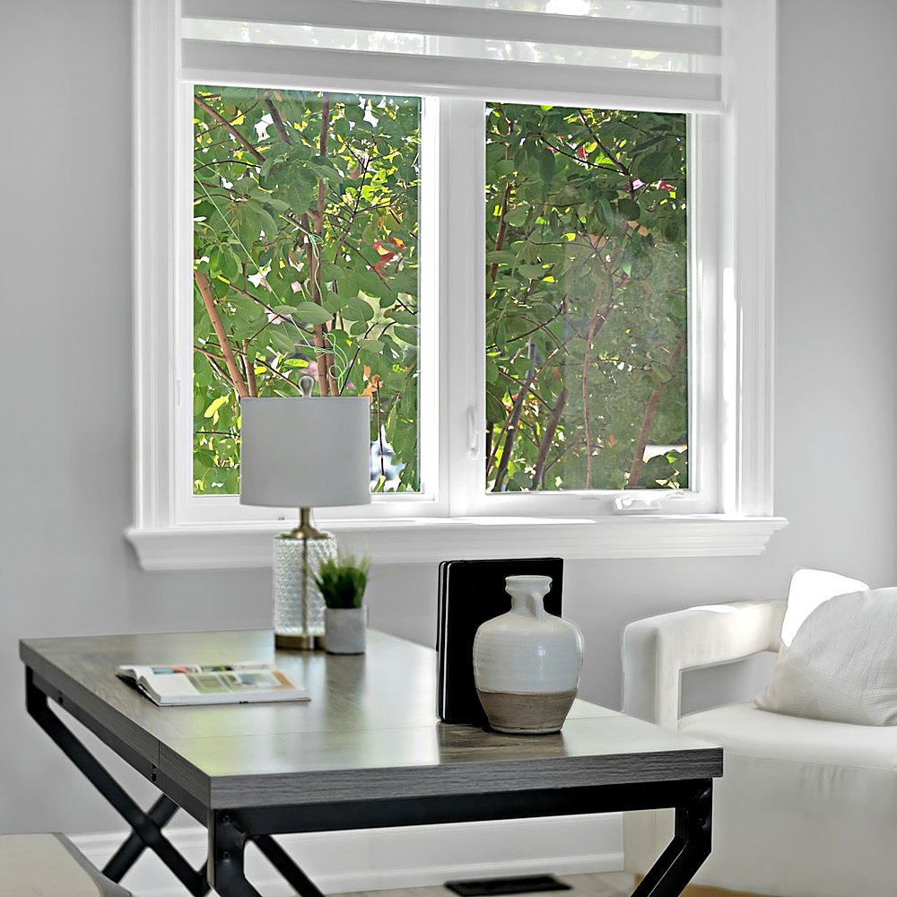 Coastal style office designed by Next Level Design
