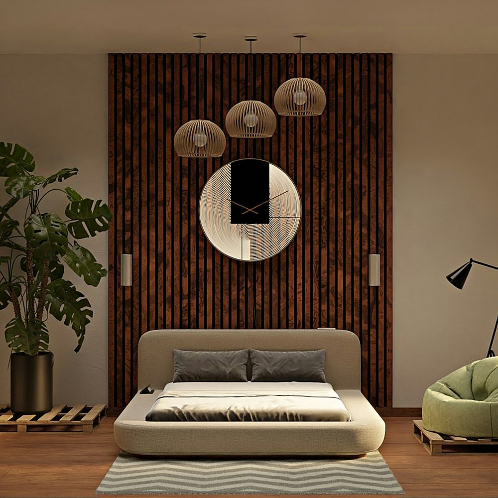 Japandi style bedroom designed by Next Level Design
