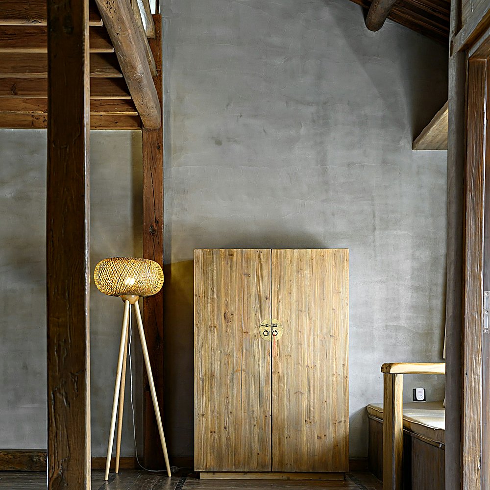 Japandi style entryway designed by Next Level Design
