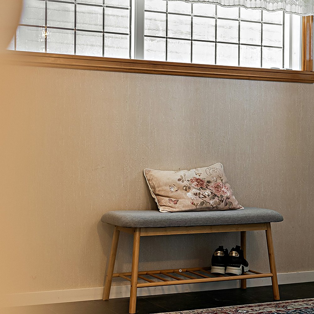 Japandi style entryway designed by Next Level Design