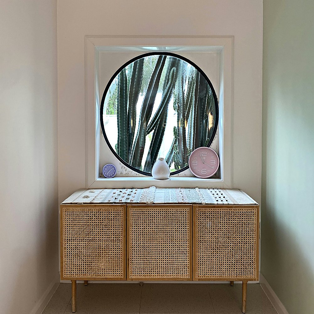 Organic Modern style entryway designed by Next Level Design