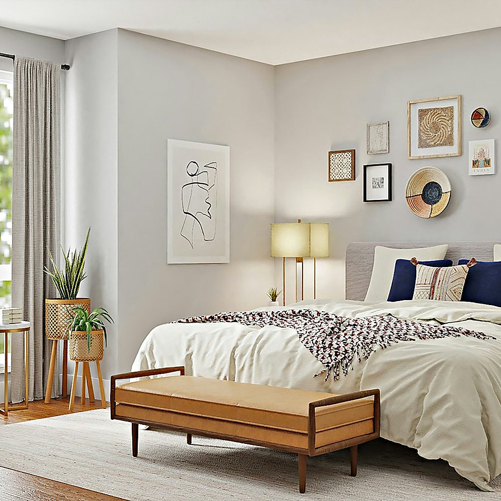 Warm Modern style bedroom designed by Next Level Design
