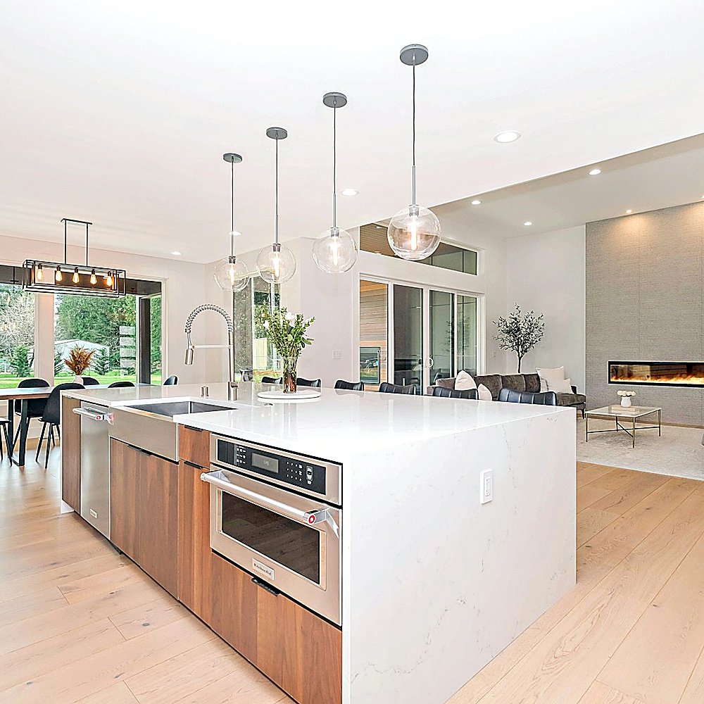 Warm Modern style kitchen designed by Next Level Design