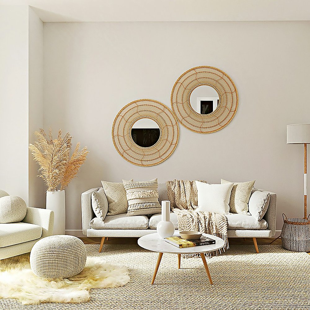 Warm Modern style living room designed by Next Level Design